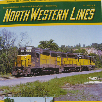 Zachow Train Depot Magazine Cover