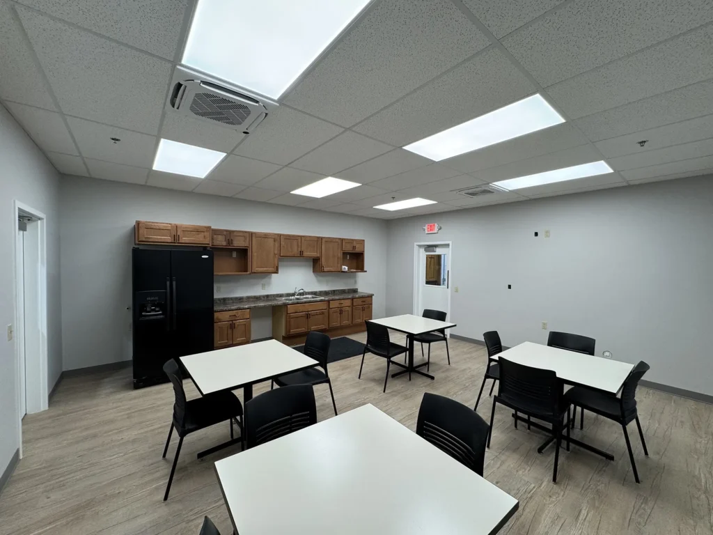 New Breakroom for Genex Completed by Felts Construction