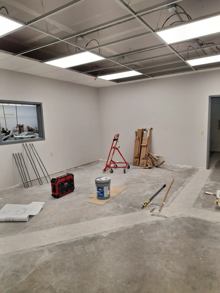 New Breakroom for Genex - (Construction Progress 1)