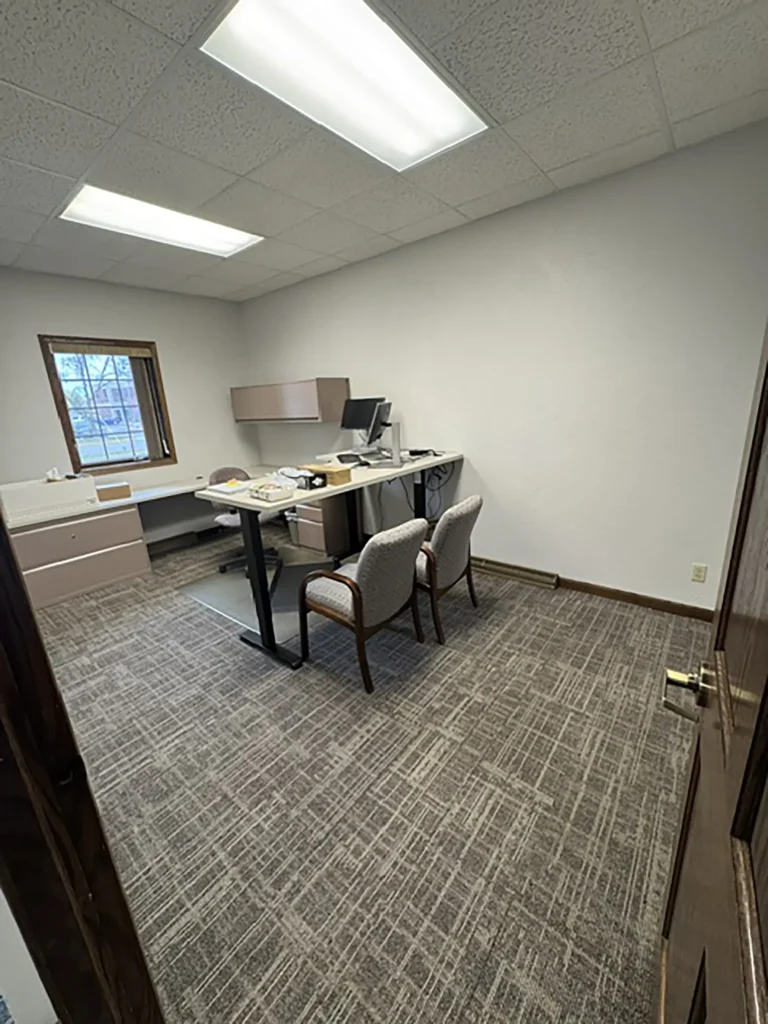 Completed office remodel by Felt's Construction